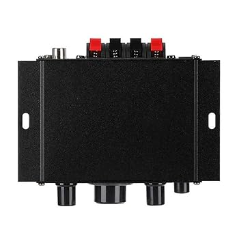 Amazon | lifepower 小型2chオーディオアンプ 出力20W＋20W